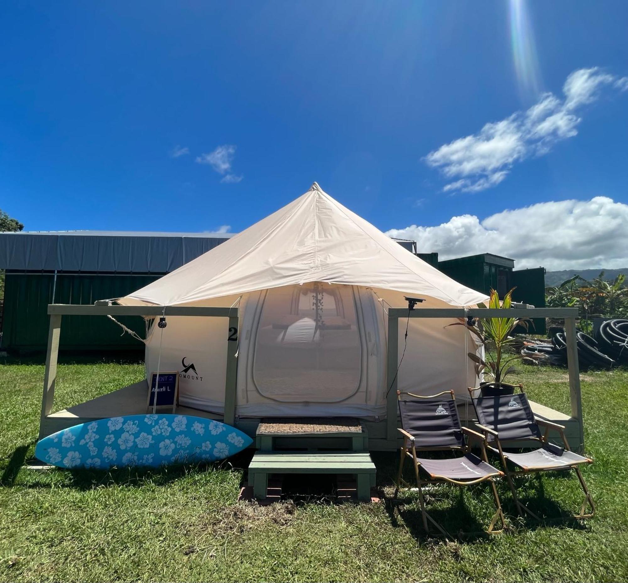 North Shore Glamping Camping Laie, Oahu, Hawaii Eksteriør bilde